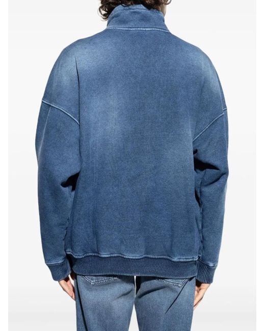 DIESEL Blue Batel-V1 Zip Jacket for men