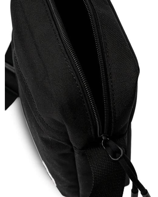 Lacoste Black Logo-Applique Crossbody Bag