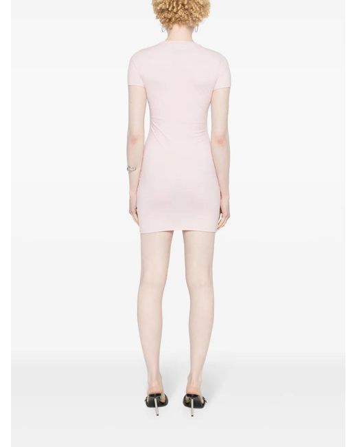 DSquared² Mini-Jurk Met Logoprint in het Pink