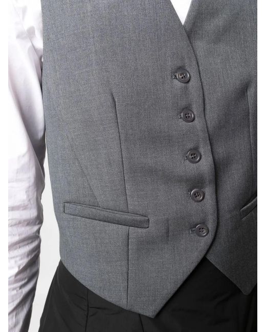 Gilet Gelso di Frankie Shop in Gray