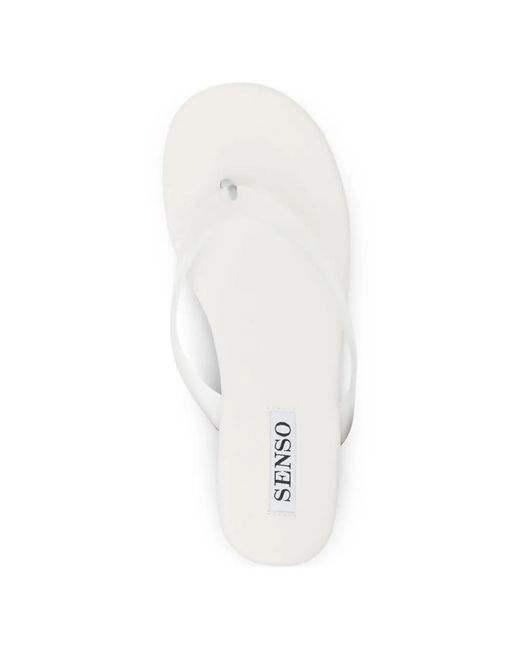 Senso White Harmony Iii Flip Flops