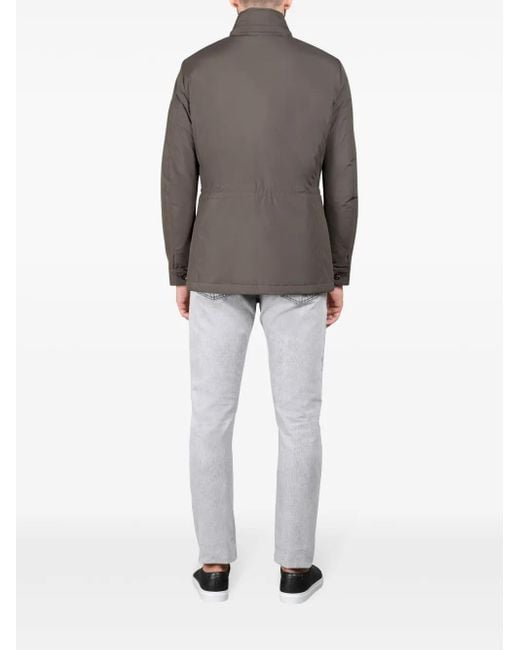 Moorer Gray Leonardo-Stp Jacket for men