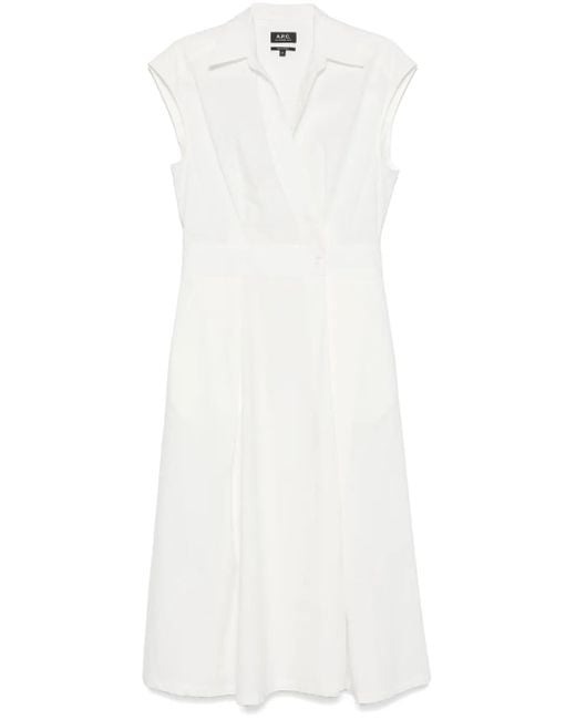 A.P.C. White Dress