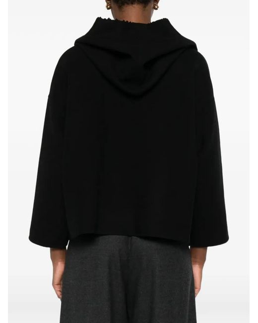 Dusan Black Hooded Jacket
