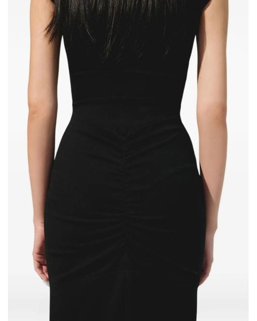 Jacquemus Black The Alba Midi Dress