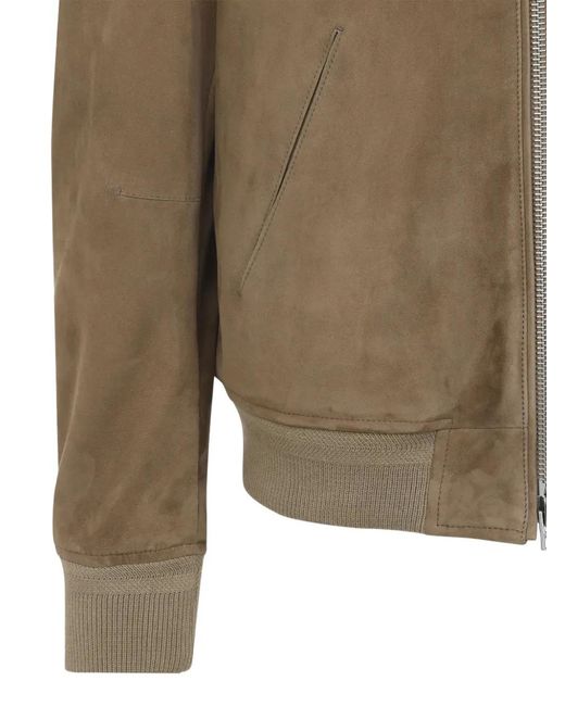 Chaqueta Con Cremallera Tom Ford de hombre de color Brown