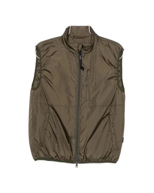 Aspesi Green Padded Gilet for men