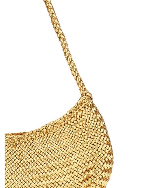 Dragon Diffusion Luna Mini Woven Tote Bag in Metallic | Lyst