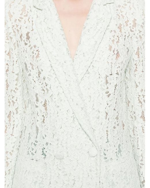 Twinset White Lace Blazer