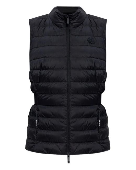 Moncler Black Valmarie Quilted Sleeveless Gilet