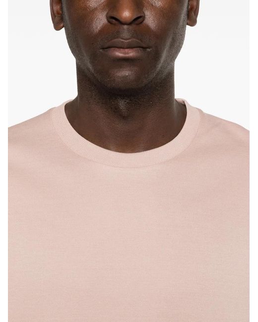 Herno Pink Short-Sleeve T-Shirt for men