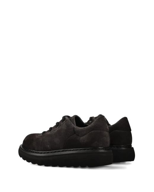 Premiata Black Platform Sole Sneakers for men