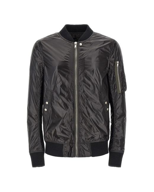 color black menﾒs Flight Jumbo jacket bomber Owens Rick JACKET BOMBER 大特価　リックオウエンス　FLIGHT at US PRM ジャケット・アウター