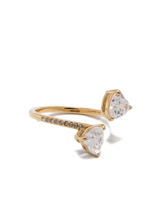 Anello Con Cristalli di Swarovski in White
