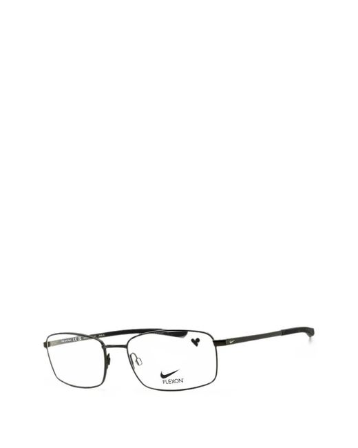 Nike White Rectangle-Frame Glasses for men
