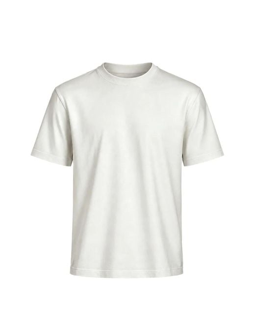 Aurélien White Crew-Neck T-Shirt for men