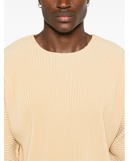 Homme Plissé Issey Miyake Natural Mc July T-Shirt for men