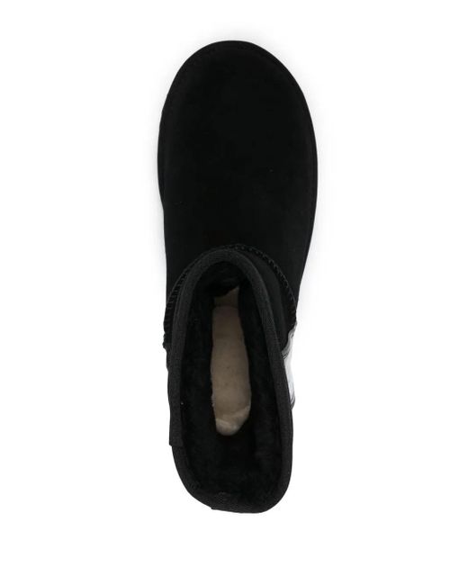 Ugg Black Classic Mini Side Logo Boots
