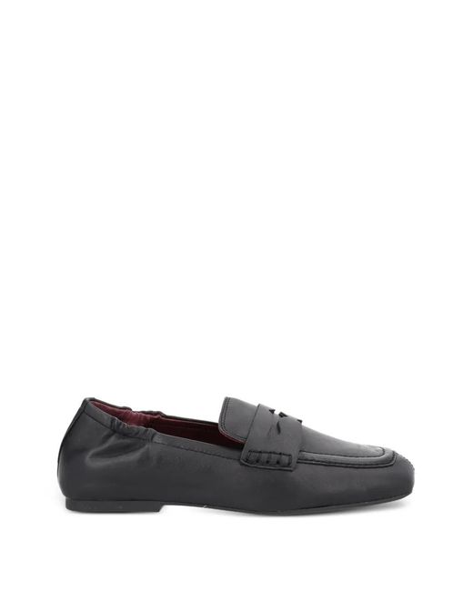 Ash White Barley Leather Loafers