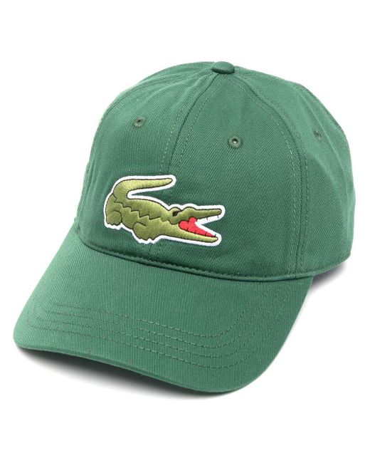 Lacoste Green Logo-embroidered Baseball Cap