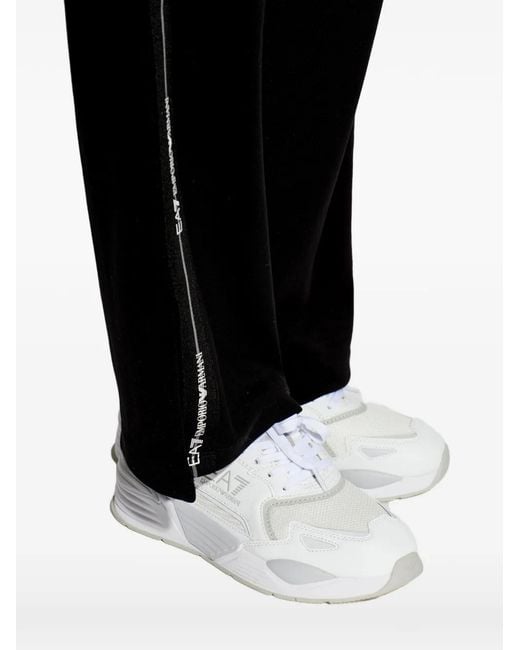 EA7 White Ace Runner Sneakers