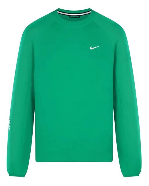 Nike Green X Nocta Tech Fleece Crew Sweatshirt for men