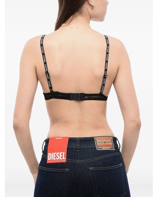 DSquared² Black Lace Bra