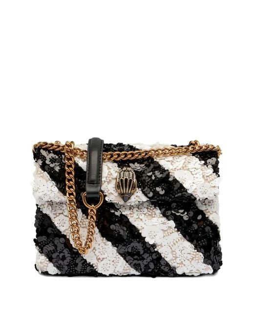 Kurt Geiger Black Sequins Md Kensington