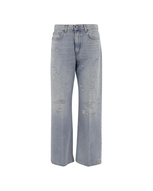 Haikure Gray Winny Distressed Jeans