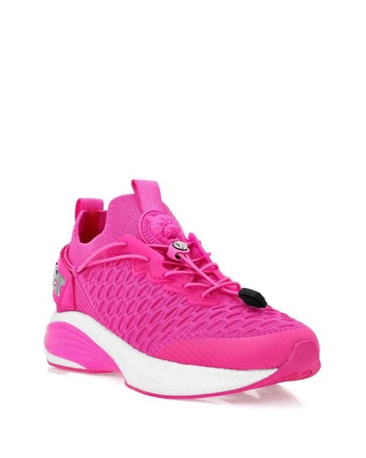 Philipp Plein Pink Ninja Shadow Sneakers