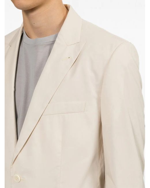 Rier Natural Single-Breasted Blazer for men