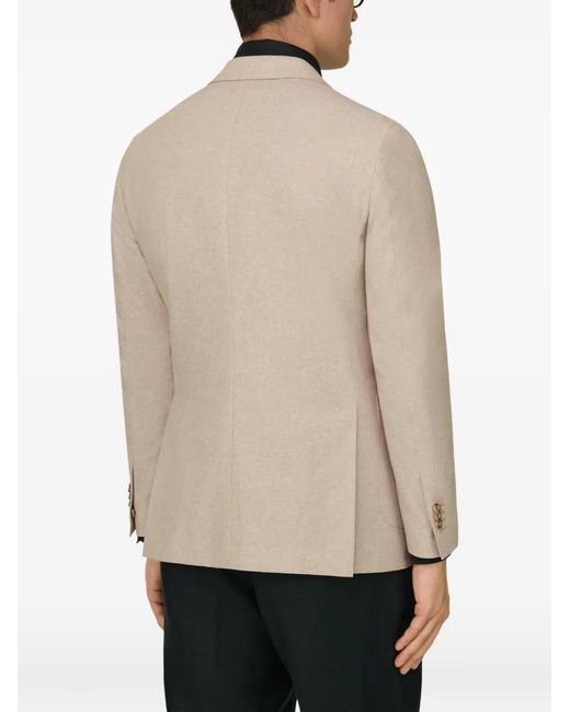 Boggi Natural Patch-Pocket Blazer for men