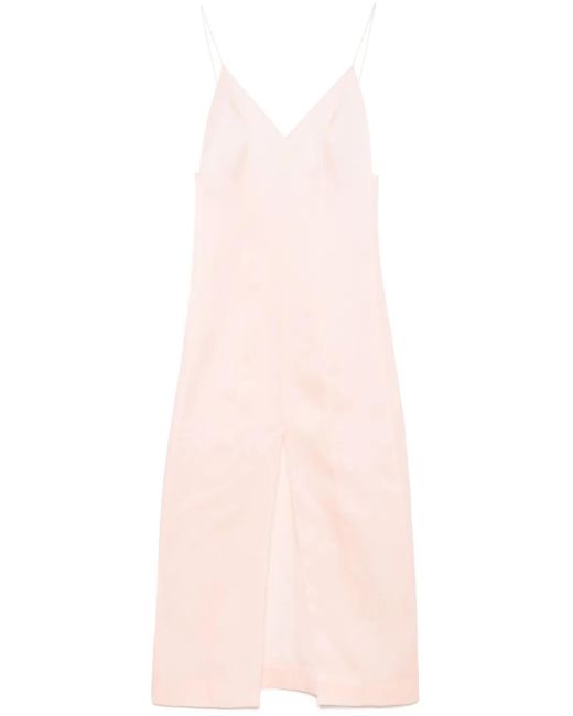 Vestido midi Tully Khaite de color Pink