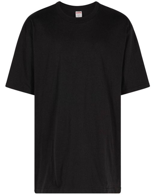 Supreme Paint Cotton T-shirt in Black | Lyst