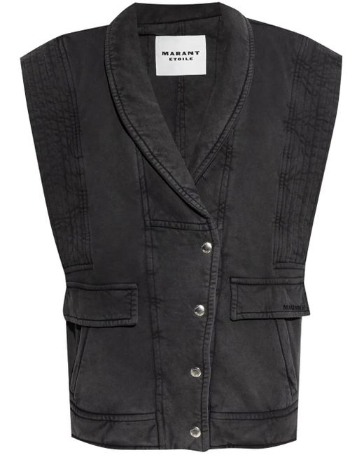 Isabel Marant Black Naelle Vest