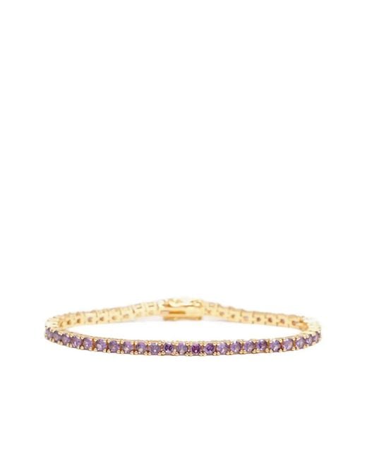 Izabel Display White Zirconia-Embellished Tennis Bracelet