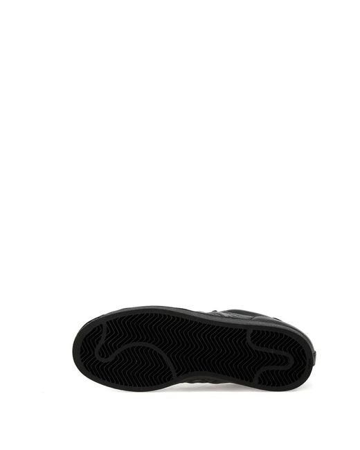 Adidas Black Superstar Ii Shell-Toe Three-Stripe Sneakers for men