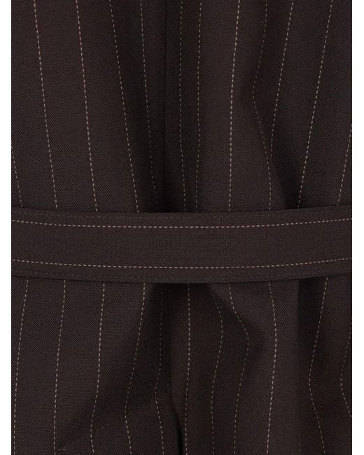 Sacai Black Belted Jacket