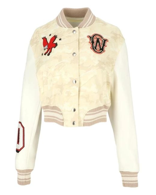 Off-White c/o Virgil Abloh Natural X Rita Ora Nyc Bomber Jacket
