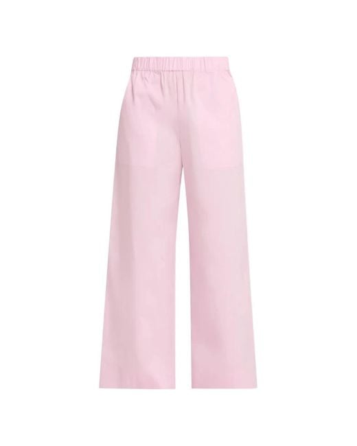 Jonathan Simkhai Pink Arden Pull-On Trousers