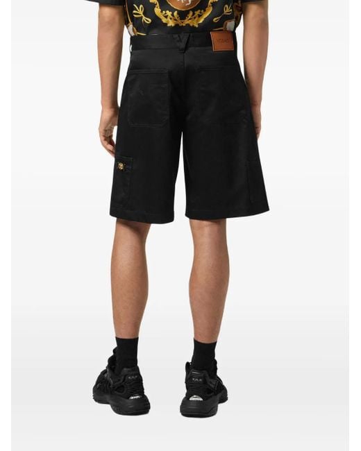 Versace Black Shorts for men