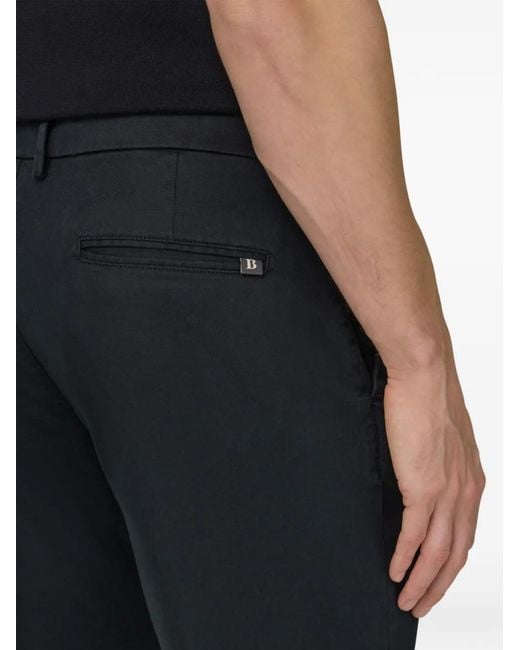 Boggi Blue Stretch Chinos for men