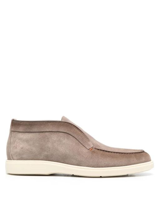 Santoni Pink Stylish Ankle Boots For for men