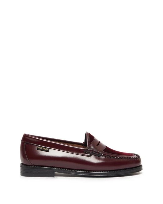 G.H.BASS Red Weejuns Loafers
