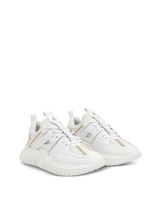 Philipp Plein White Runner Sneakers