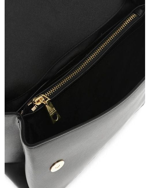 Moschino Black Heart-Motif Tote Bag