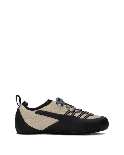 PUMA Black Klime Suede Sneakers
