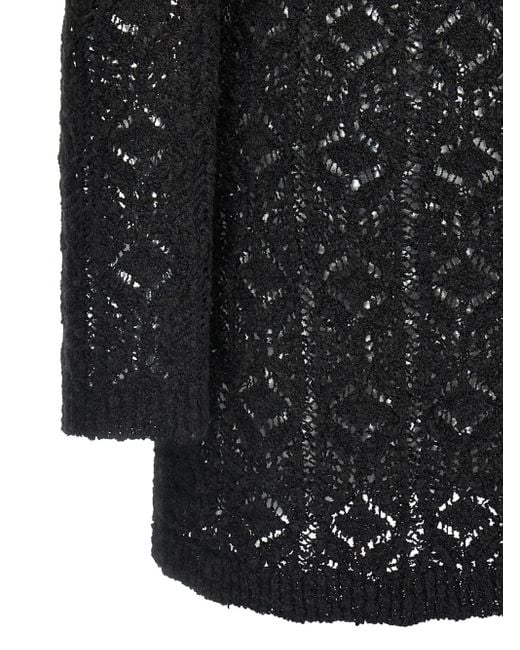 Loulou de Saison Black Evans Mini Dress