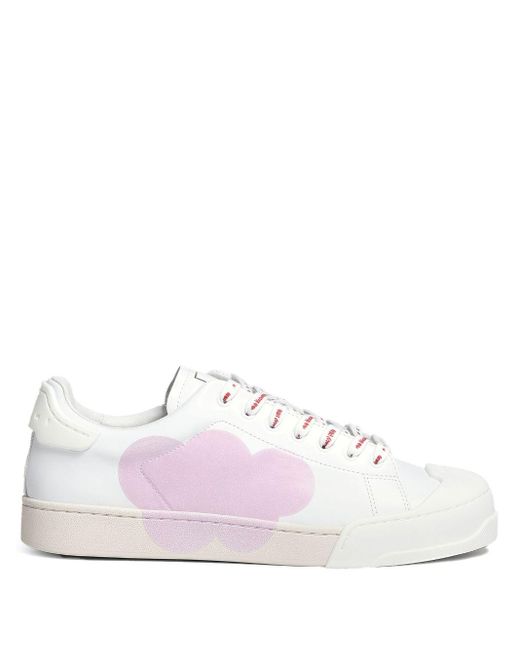 Marni Dada Bumper Sneakers in Pink für Herren