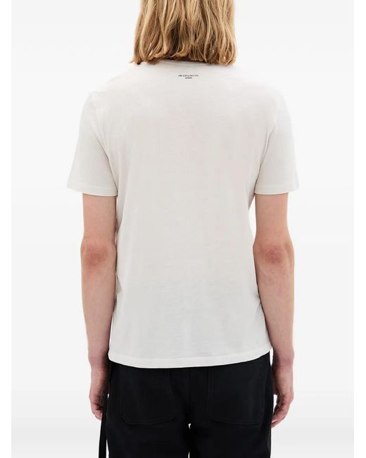 Ann Demeulemeester White Baptist Love Is A Window T-Shirt for men